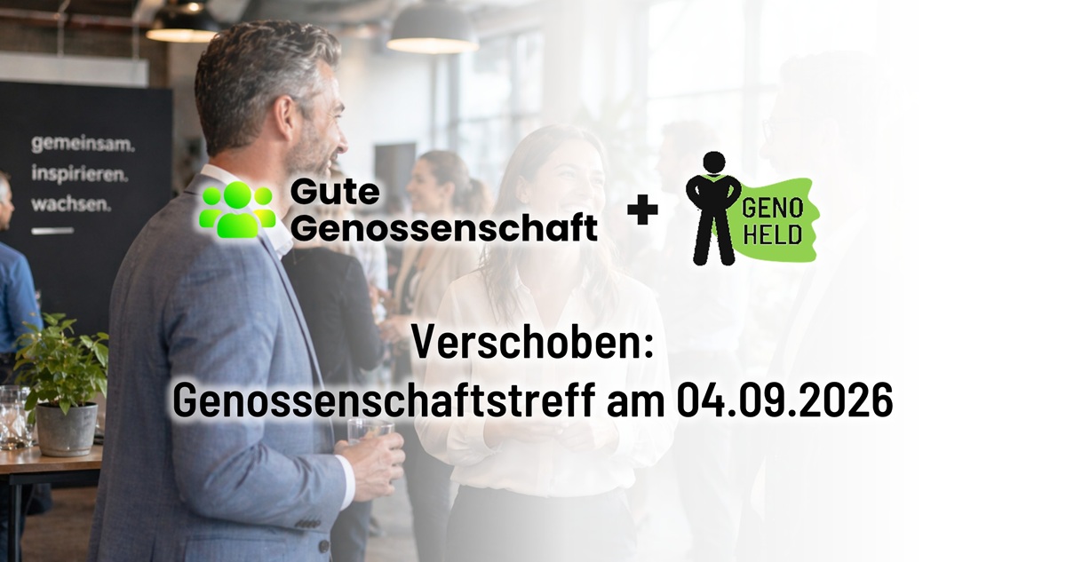 Genossenschaft Event 04. September 2026