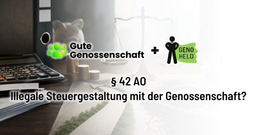 Illegale Steuergestaltung mit Genossenschaften?