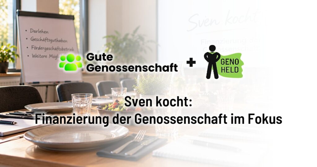 Sven kocht - Veranstaltung für Genossenschaftler